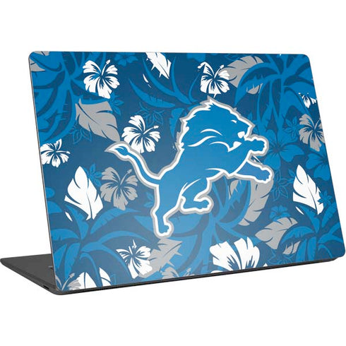 NFL Detroit Lions Tropical Print Surface Laptop 4 15in Skin
