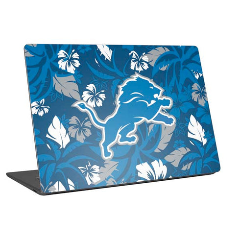 NFL Detroit Lions Tropical Print Universal Laptop 18in (14.6 x 10.6in) Skin