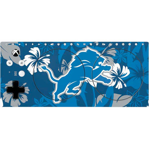 NFL Detroit Lions Tropical Print Xbox Adaptive Controller Skin