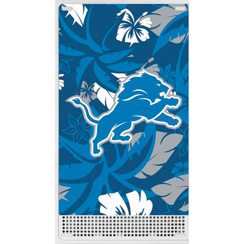 NFL Detroit Lions Tropical Print Xbox Series S Bundle Skin