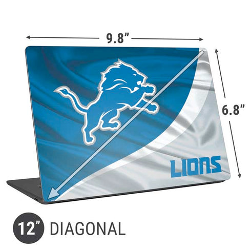 NFL Detroit Lions Universal Laptop 12in (9.8 x 6.8in) Skin