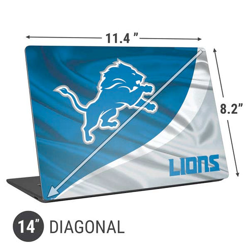 NFL Detroit Lions Universal Laptop 14in (11.4 x 8.2in) Skin