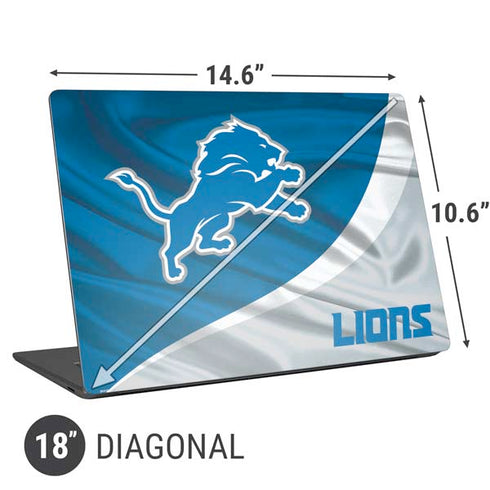 NFL Detroit Lions Universal Laptop 18in (14.6 x 10.6in) Skin