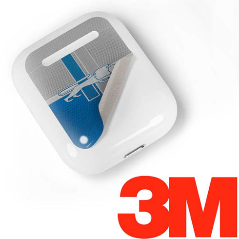NFL Detroit Lions Vintage Apple AirPods Skin
