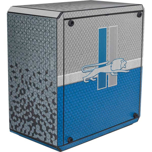 NFL Detroit Lions Vintage Cooler Master MasterBox Q300L Mini Tower Skin