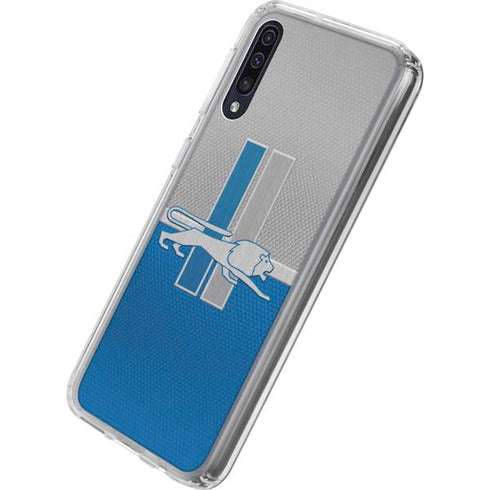 NFL Detroit Lions Vintage Galaxy A50 Clear Case