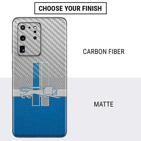 NFL Detroit Lions Vintage Galaxy S20 Ultra 5G Skin