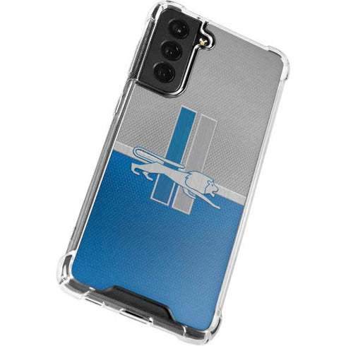 NFL Detroit Lions Vintage Galaxy S21 FE Clear Case