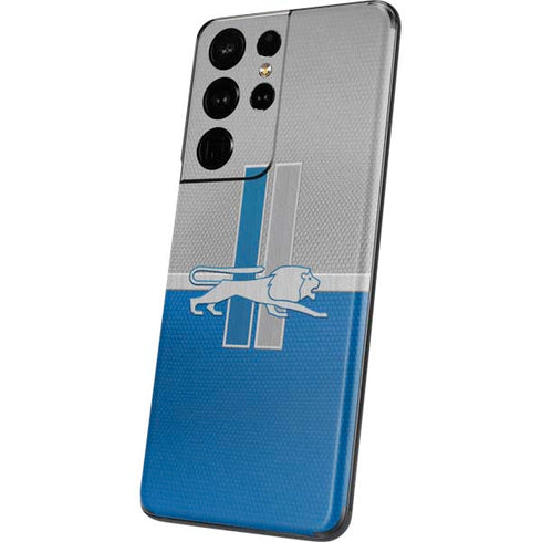 NFL Detroit Lions Vintage Galaxy S21 Ultra 5G Skin