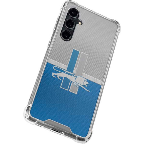 NFL Detroit Lions Vintage Galaxy S23 FE Clear Case