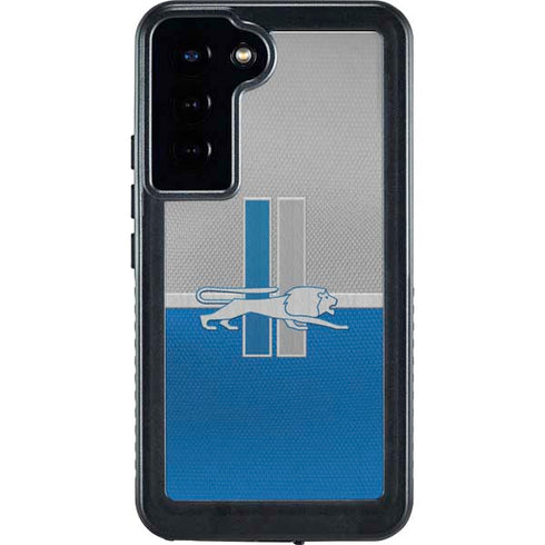 NFL Detroit Lions Vintage Galaxy S23 Plus Waterproof Case