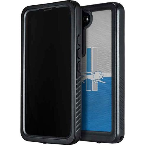 NFL Detroit Lions Vintage Galaxy S23 Waterproof Case