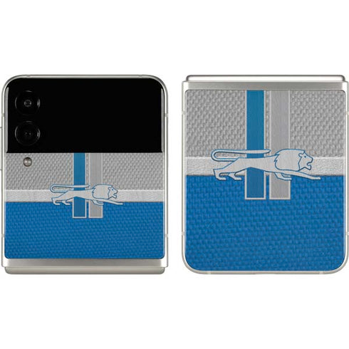 NFL Detroit Lions Vintage Galaxy Z Flip3 5G Skin