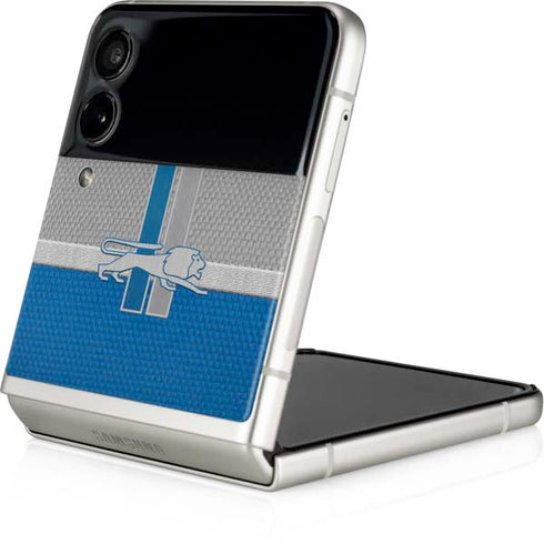 NFL Detroit Lions Vintage Galaxy Z Flip3 5G Skin