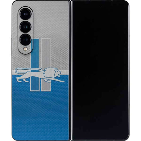 NFL Detroit Lions Vintage Galaxy Z Fold4 5G Skin