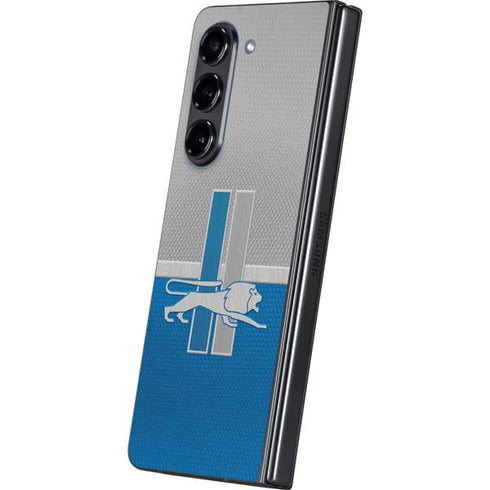 NFL Detroit Lions Vintage Galaxy Z Fold5 5G Skin