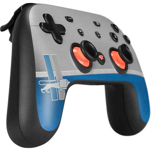NFL Detroit Lions Vintage Google Stadia Controller Skin