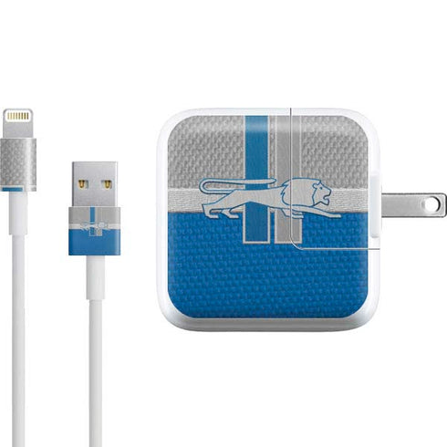 NFL Detroit Lions Vintage iPad Charger (10W USB) Skin