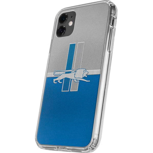 NFL Detroit Lions Vintage iPhone 11 Clear Case