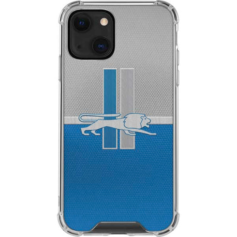 NFL Detroit Lions Vintage iPhone 14 Clear Case