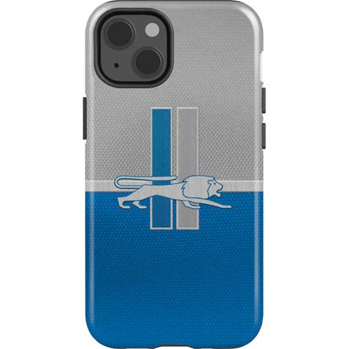 NFL Detroit Lions Vintage iPhone 15 Impact Case