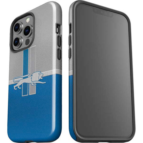 NFL Detroit Lions Vintage iPhone 14 Pro Impact Case
