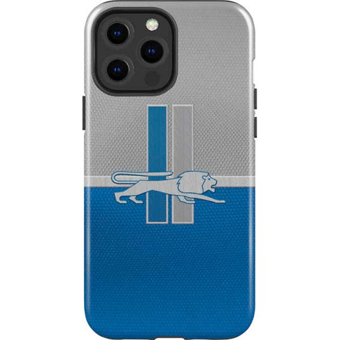 NFL Detroit Lions Vintage iPhone 15 Pro Max Impact Case