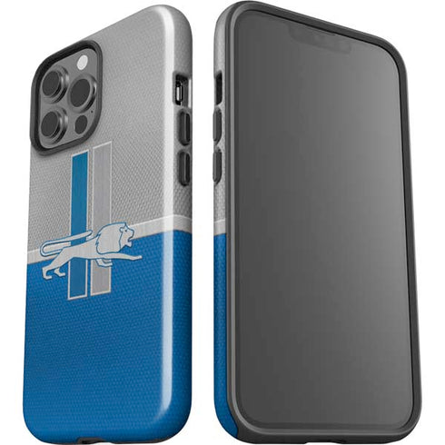 NFL Detroit Lions Vintage iPhone 15 Pro Max Impact Case