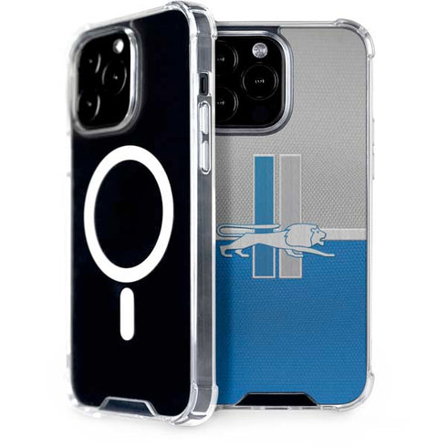 NFL Detroit Lions Vintage iPhone 15 Pro Max MagSafe Case