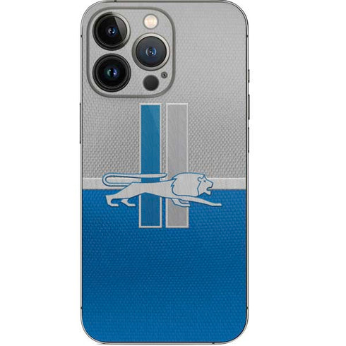 NFL Detroit Lions Vintage iPhone 15 Pro Skin