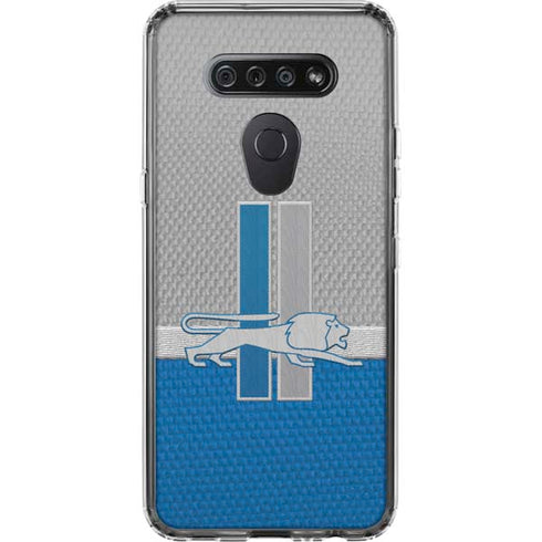 NFL Detroit Lions Vintage LG K51/Q51 Clear Case