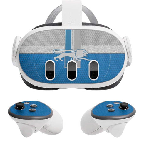 NFL Detroit Lions Vintage Meta Quest 3 Skin