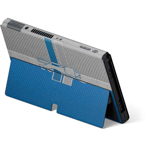 NFL Detroit Lions Vintage Nintendo Switch OLED (2021) Skin