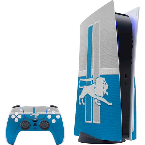 NFL Detroit Lions Vintage PS5 Bundle Skin