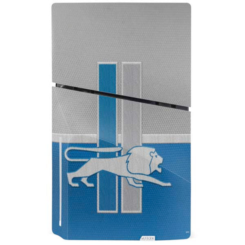 NFL Detroit Lions Vintage PS5 Slim Disk Bundle Skin