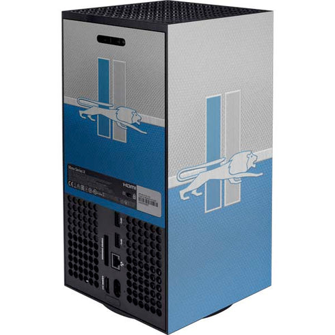 NFL Detroit Lions Vintage Xbox Series X Console Skin