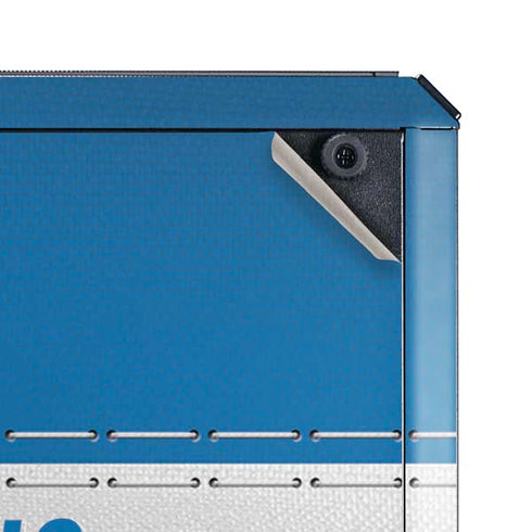 NFL Detroit Lions White Striped Cooler Master MasterBox Q300L Mini Tower Skin