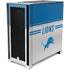NFL Detroit Lions White Striped Corsair 4000D Tempered Glass Mid-Tower ATX Case Skin