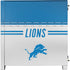 NFL Detroit Lions White Striped Corsair 4000D Tempered Glass Mid-Tower ATX Case Skin