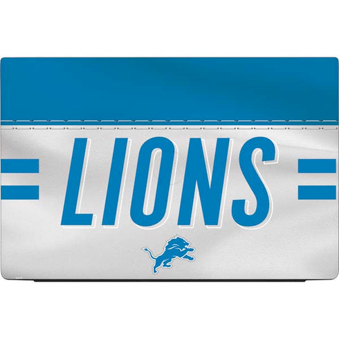 NFL Detroit Lions White Striped Dell Vostro Skin