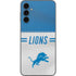 NFL Detroit Lions White Striped Galaxy A14 5G Skin