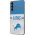 NFL Detroit Lions White Striped Galaxy A14 5G Skin
