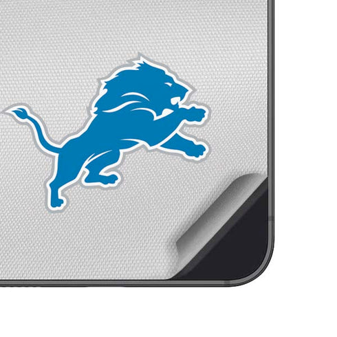NFL Detroit Lions White Striped Galaxy A14 5G Skin