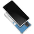NFL Detroit Lions White Striped Galaxy A32 5G Clear Case