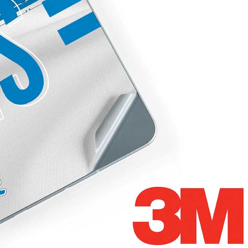 NFL Detroit Lions White Striped Galaxy Book 12in Skin