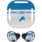 NFL Detroit Lions White Striped Galaxy Buds Pro Skin