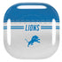 NFL Detroit Lions White Striped Galaxy Buds Pro Skin