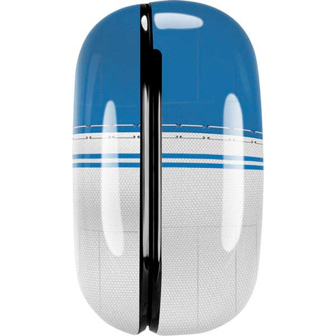 NFL Detroit Lions White Striped Galaxy Buds Pro Skin