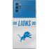 NFL Detroit Lions White Striped Galaxy Note 10 Plus Skin
