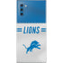 NFL Detroit Lions White Striped Galaxy Note 10 Skin